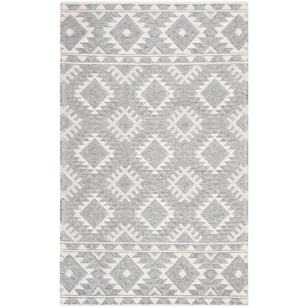Safavieh 9 x 12 ft. Natura Hand Loomed Rectangle Area Rug Cream & Aqua NAT629J-9